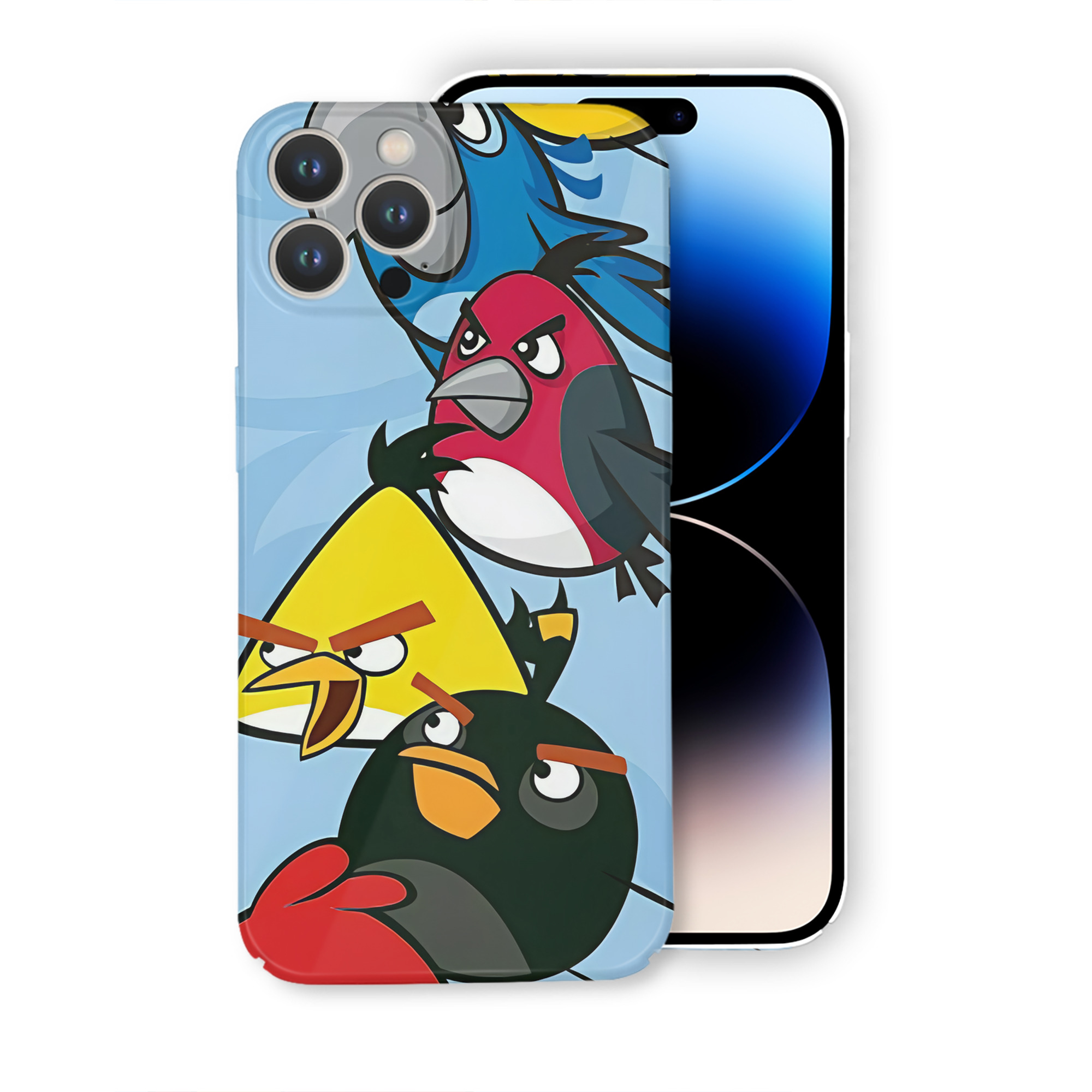 （画像用） Angry Birds アングリーバード 【iPhone 14シリーズ対応】ハードケース